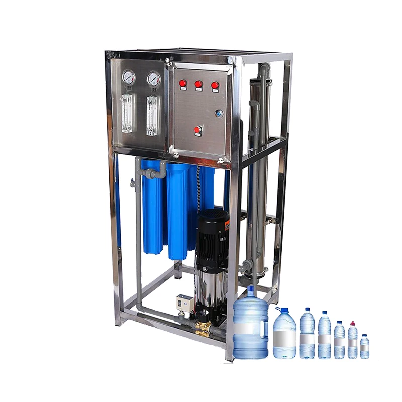 500L/H single stage mobile water treatment