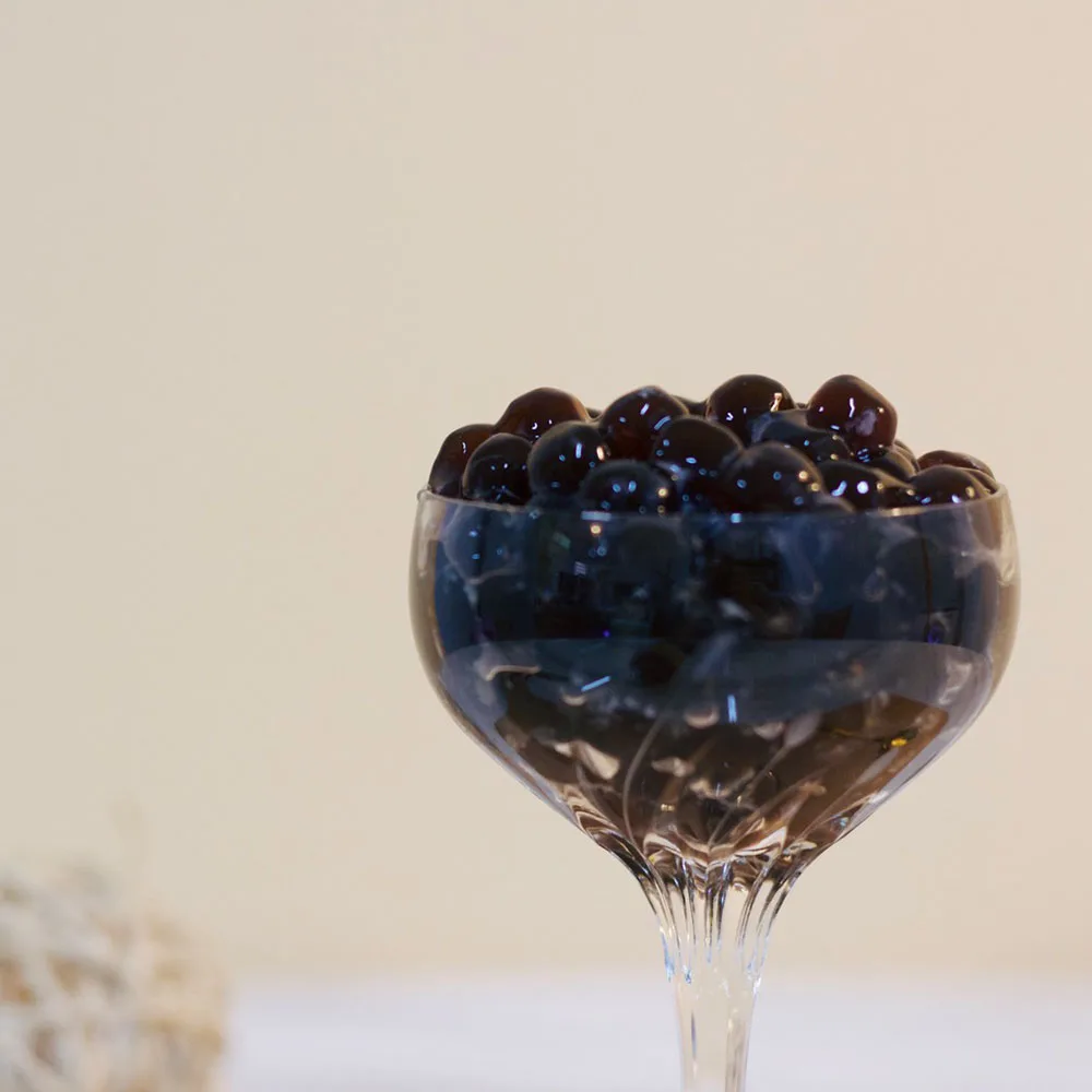 Черные жемчужные мгновенные шарики tapioca Boba