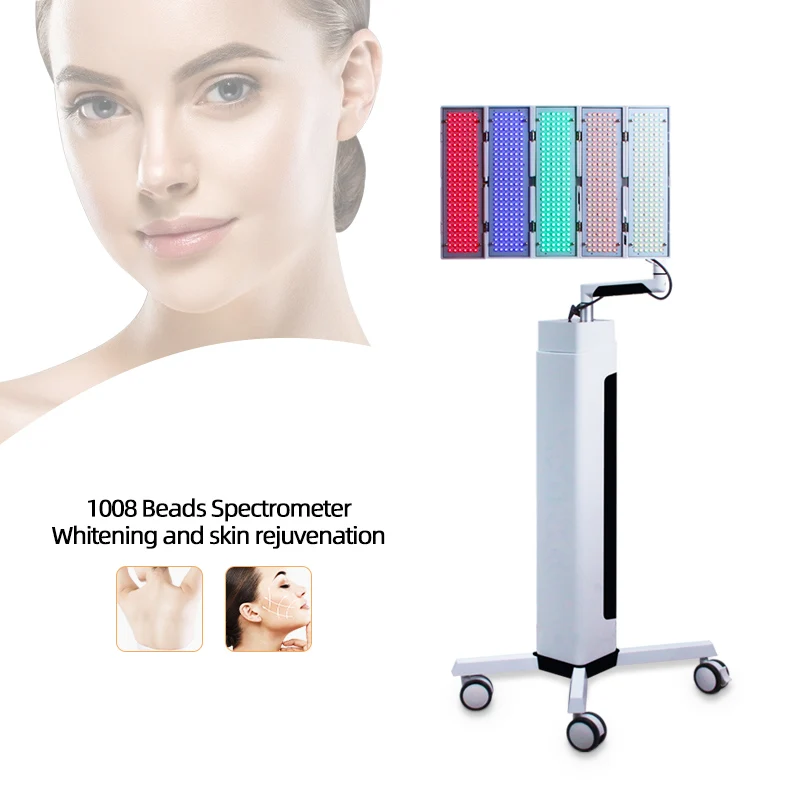 2024 Full Body 640nm 590nm Red And Near Infrared LED Therapy Light Device PDT Facial Machine