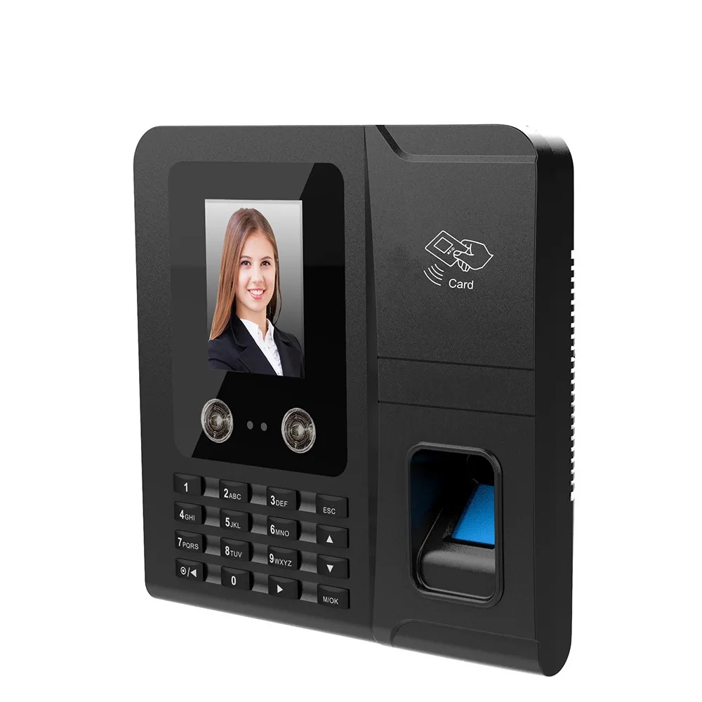 Face50 Face Recognition Time Attendance Biometric fingerprint Scanner Swipe Card Employee Attendance Machine Price
