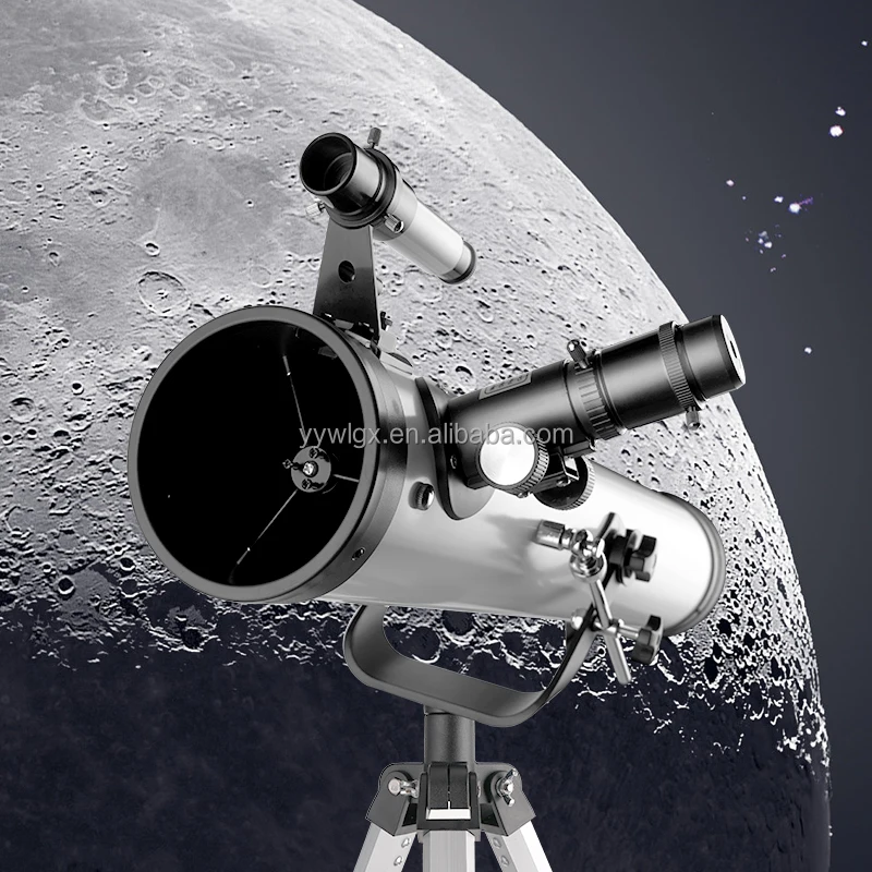 High quality monocular telescope HD 76700 reflective astronomical telescope high power telescope stargaze moon with a tripod
