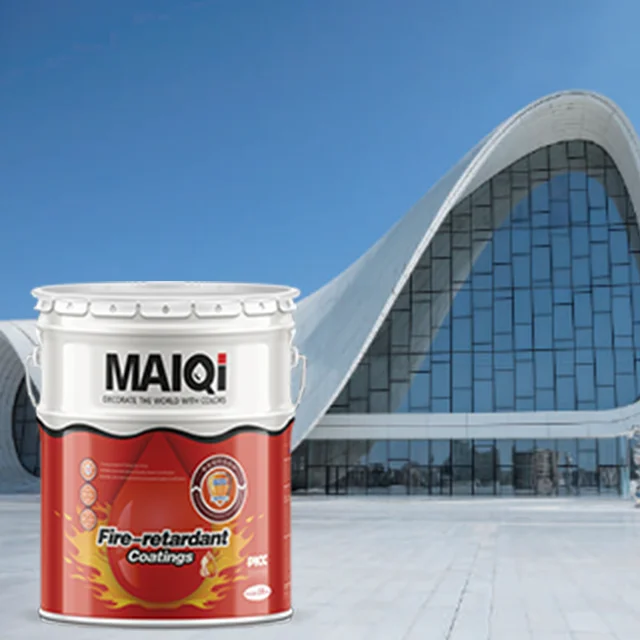 Промышленное покрытие Maiqi стальная конструкция интумезирующая краска