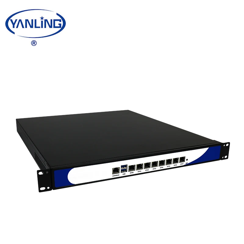 1U server  Pfsense dns server with core i5 i7 processor with  8 *In-tel GLAN  support 4*fiber optic port 2*PCIE port