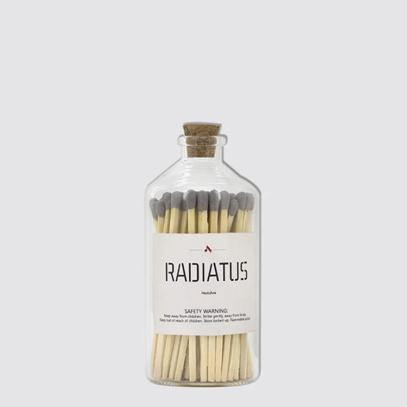 Новые оригинальные цветные палочки 75 мм в стеклянной бутылке