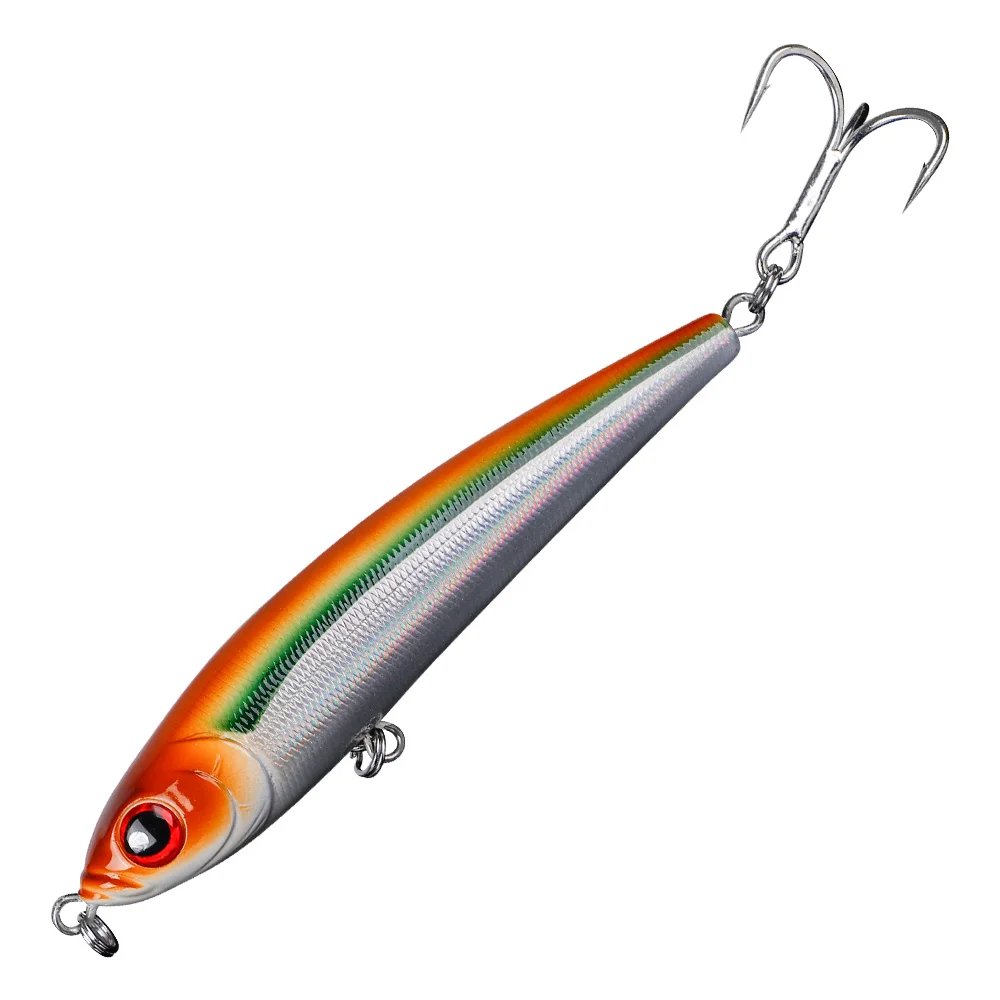 NOEBY Sinking water big game pencil lure 140mm 70g long casting stick bait ABS plastic bait for Tuna GT