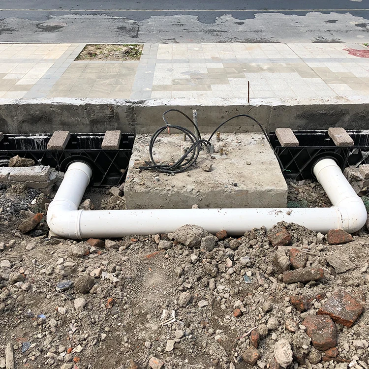 Unique Design U Type Drain Polymer Concrete PE Plastic Drainage Channel