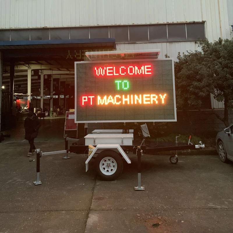 Factory price variable message sign for highway traffic road signs led information display board screen