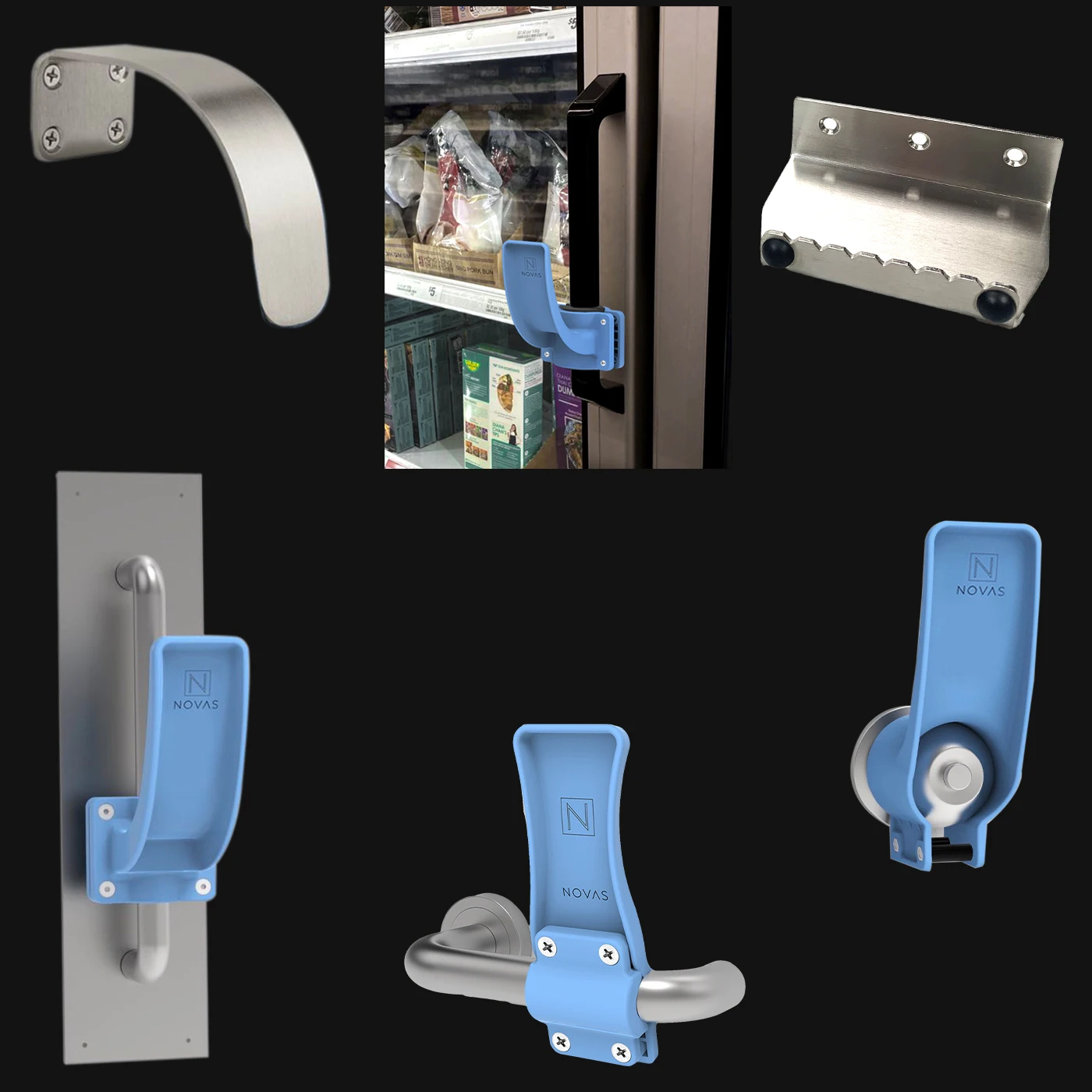 Wholesale New Design Convenient Touchless Foot Door Opener No Touch Foot Operated Pull Foot Door Opener
