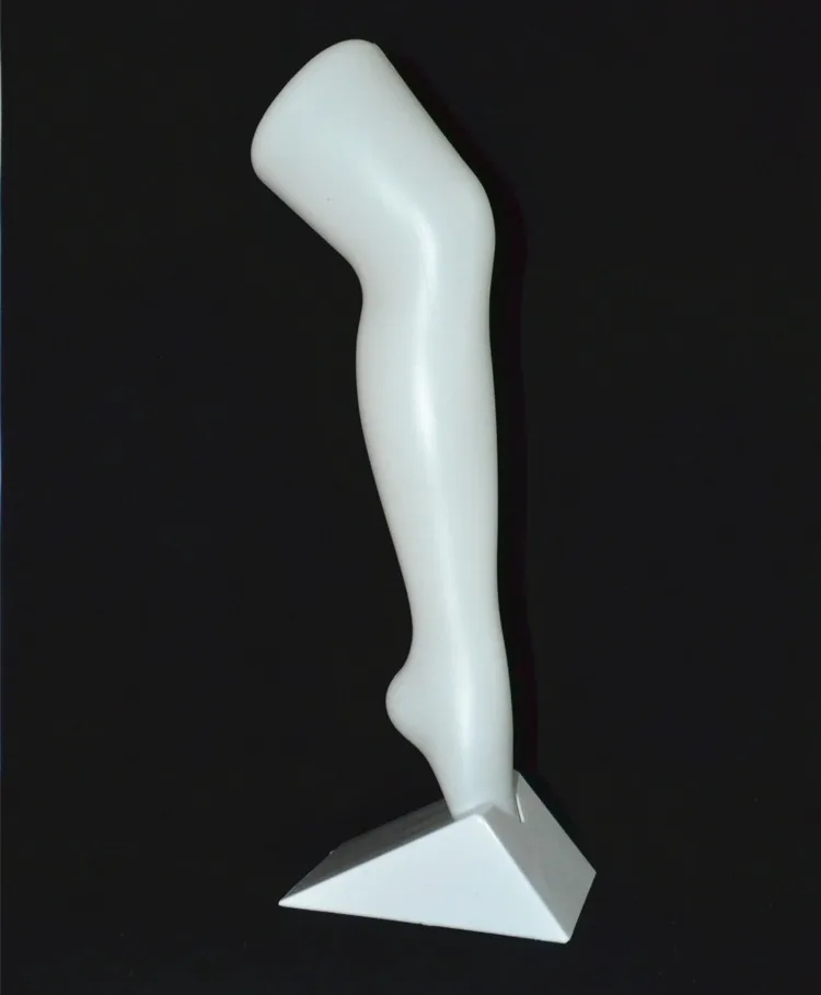Female Display Mannequin Legs Clear Plastic Socks Mannequin Foot For Women