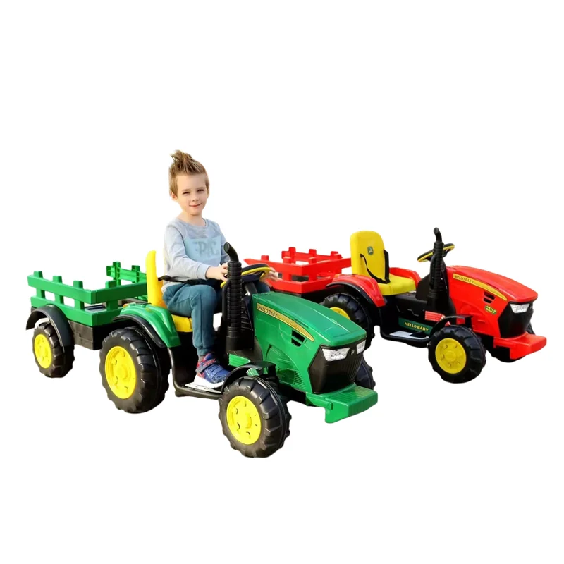 Wholesale Kids Tractor Toys Kids Electric Tractor for Kids to drive baby rechargeable ride on cars