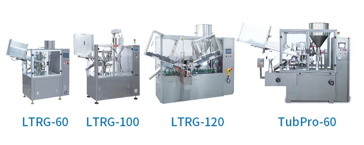 Automatic Plastic Laminated Cosmetic Cream Soft Ointment Tube Filling Sealing Machine