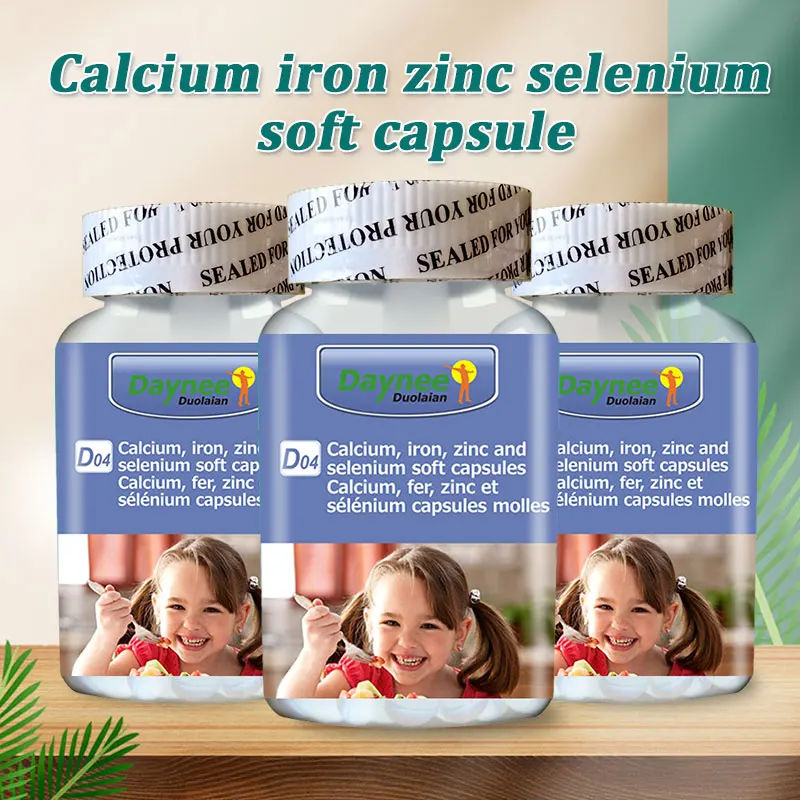 Guangzhou Winstown Healthy absorption Digestive health Calcium iron zinc selenium soft capsule 100 tablets 1 bottle softgel