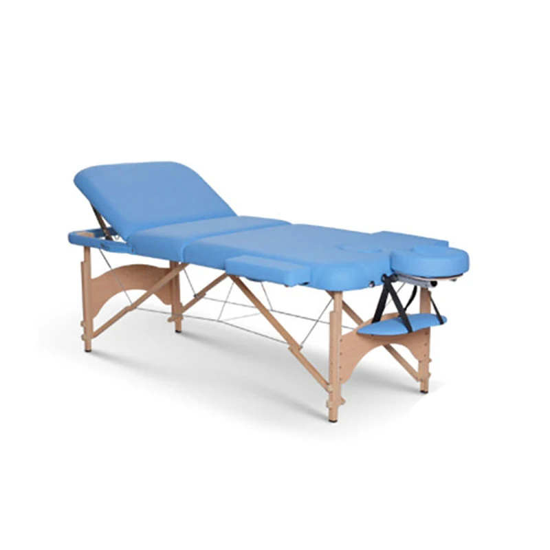 Acrofine деревянная портативная массажная кровать Mildstar-II с роскошной искусственной кожей