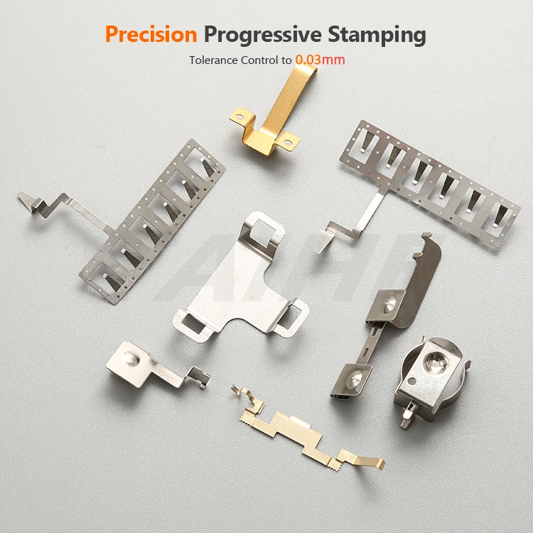 Customizing Precision Stamping Brass Copper Electrical Electronics Battery Flat Leaf Contact Springs To SMT SMD PCB