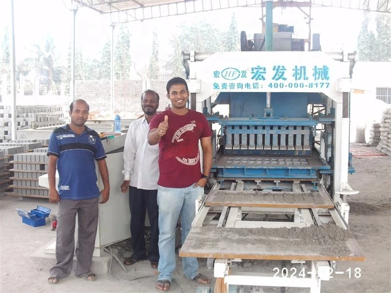QT4-15C automatic making machine brick/popular selling cement brick machine/brick machinery