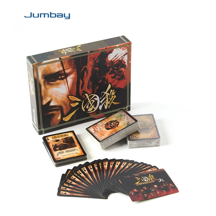 Custom Three Kingdoms Game Card Board Role-Playing Games Adult Activity Party Board Games Cards