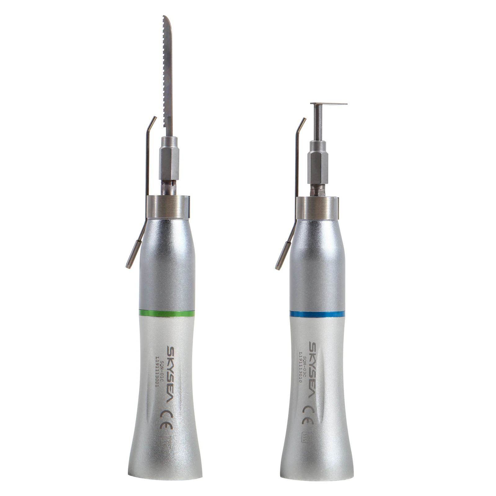 3 type Dental 1:1/4:1 External Saw Straight Handpiece Oral Surgery Slow Speed Oscillating Reciprocating Sagittal For Adult/Child
