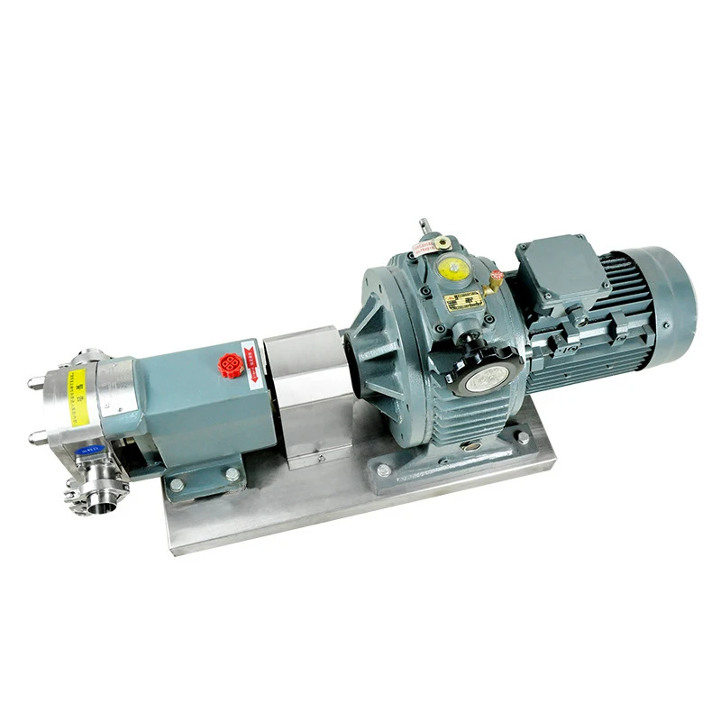 High Speed Viscosity Cheese Chocolate Peanut Butter Electric with Stirring Lobe Pump Filler Rotor Pump Filling Machine