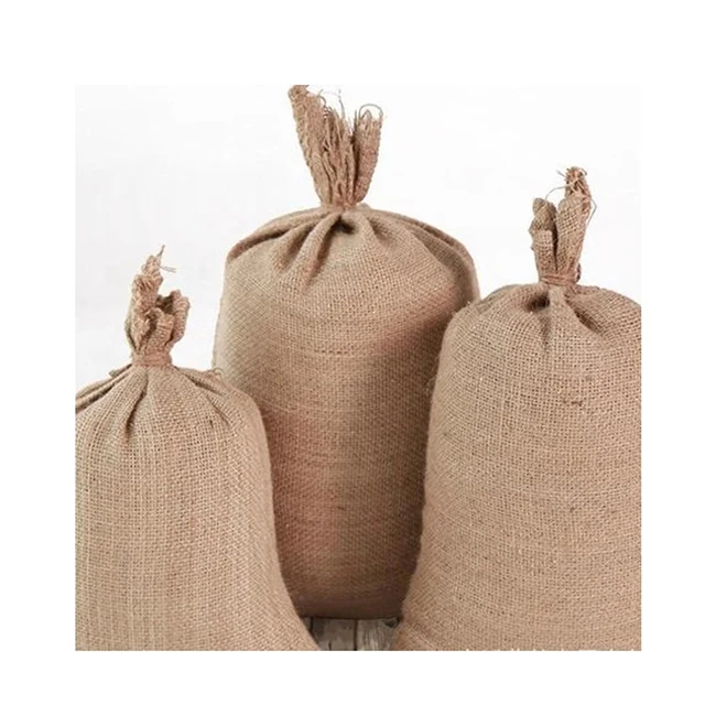 New Agriculture Natural Jute Bag 100KG Jute Coffee Sacks Large Burlap Sack For Plants