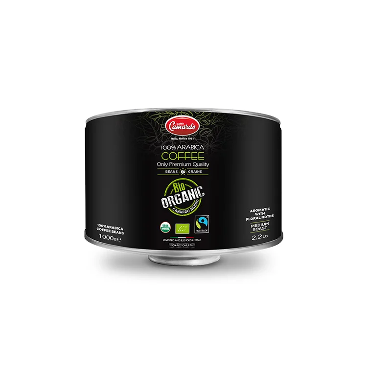  100% Arabica Bio Органические кофейные зерна Итальянский кофе Сделано в