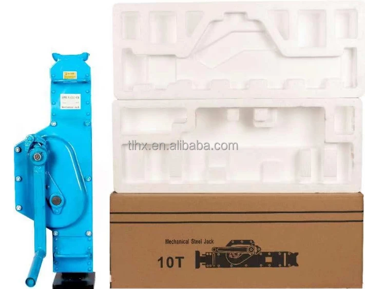 China High Quality 10 Ton rack track jacks Mechanical Jack price