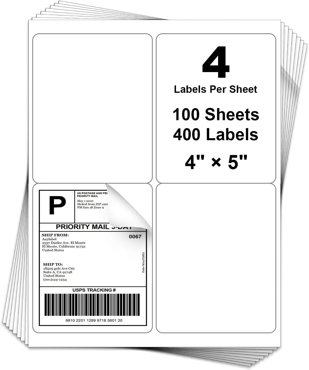 Recyclable Premium A4 Blank Waterproof Self Adhesive Matte White PP Film Sticker Vinyl Paper Sheet Vinyl Sticker Label Paper