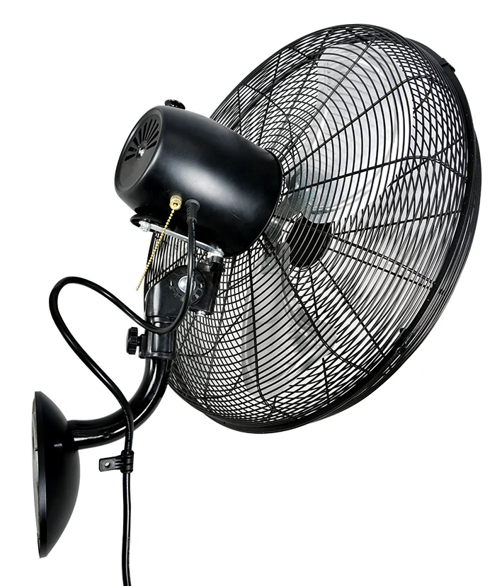 JINLING Powerful Wall Fan High Velocity Cooling Electric Industrial Wall Mounted Fan