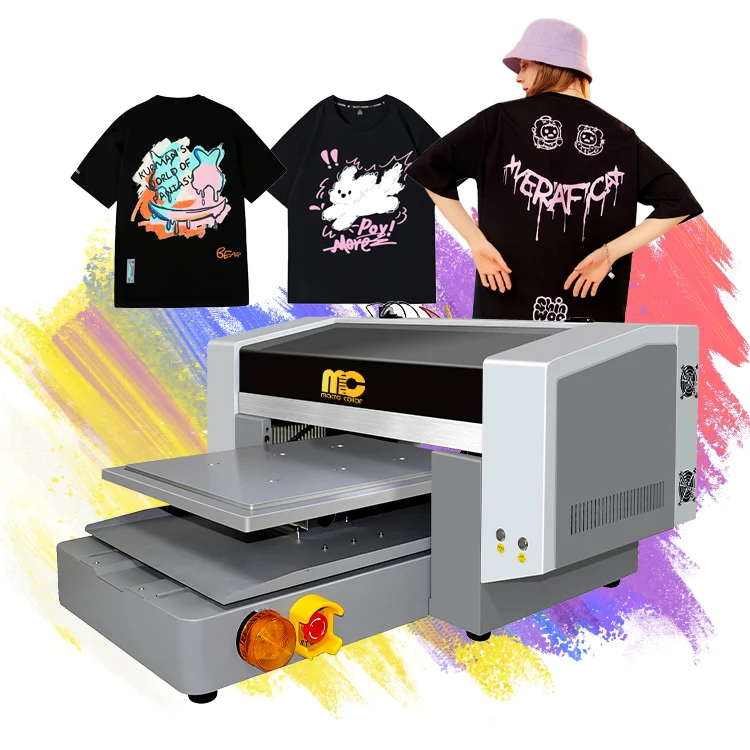Factory Supply Two Heads Automatic Digital Custom Full Color Garment dtg printer a3 t-shirt printing machine  Price