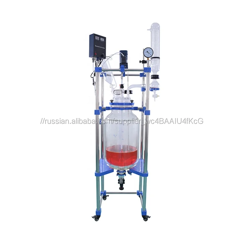 Fixed Bed Pharmaceutical Glass Reactor Distillation Device
