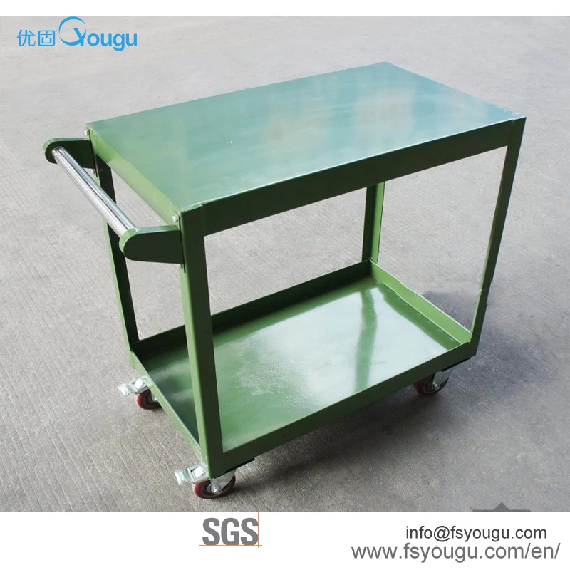 wholesale Warehouse industry customized steel welding wire cage trolley basket