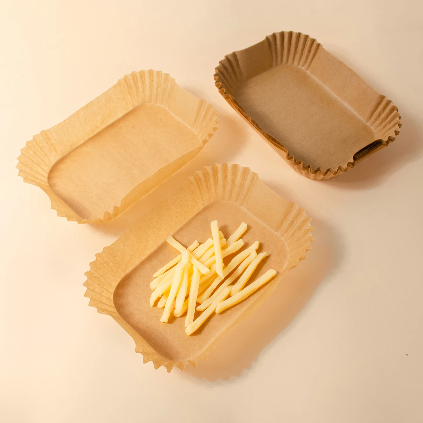 BPA free fit DZ201 DZ401 SL4012 baskets 8 to 10 Qt 22x14cm parchment paper rectangle 100 pcs paper liner for dual air fryer