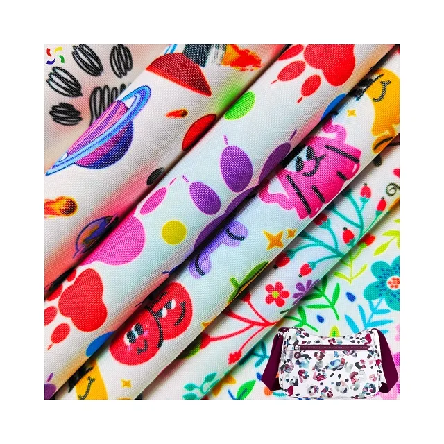 High Strength printing 100% Polyester Oxford Recycled Waterproof Stretch Tent Fabric free sample