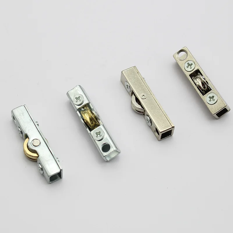 Modern Design Sliding Closet Door Roller Zinc Alloy Glass Cabinet Wheel Roller