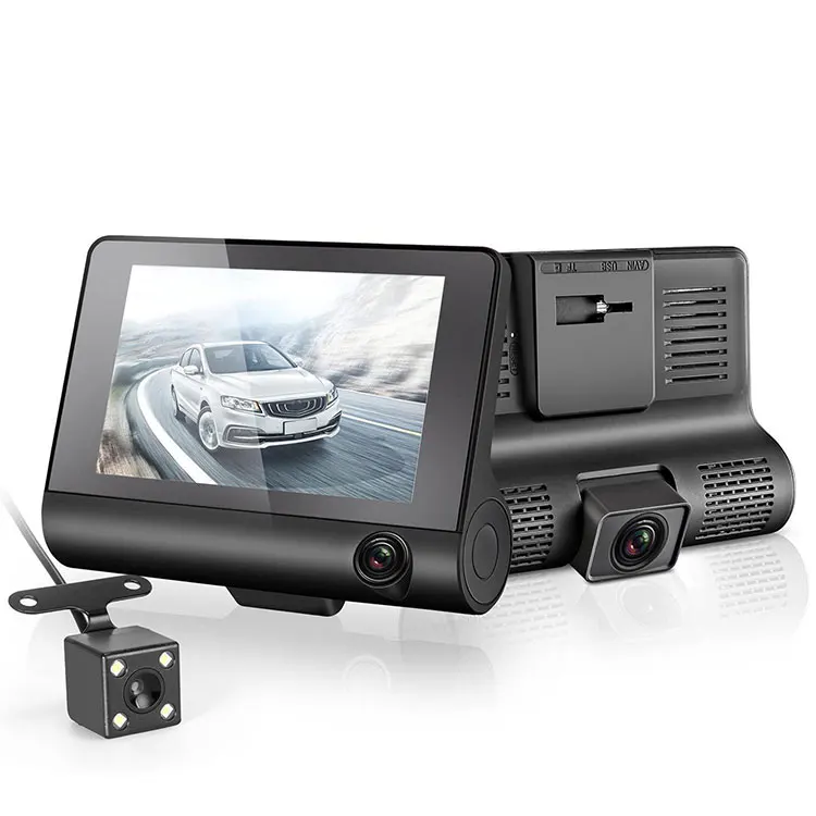 32G камера Full HD 1080P 4 дюймов Автомобильный видеорегистратор Dash Cam вождения безопасности рекордер g-сенсор