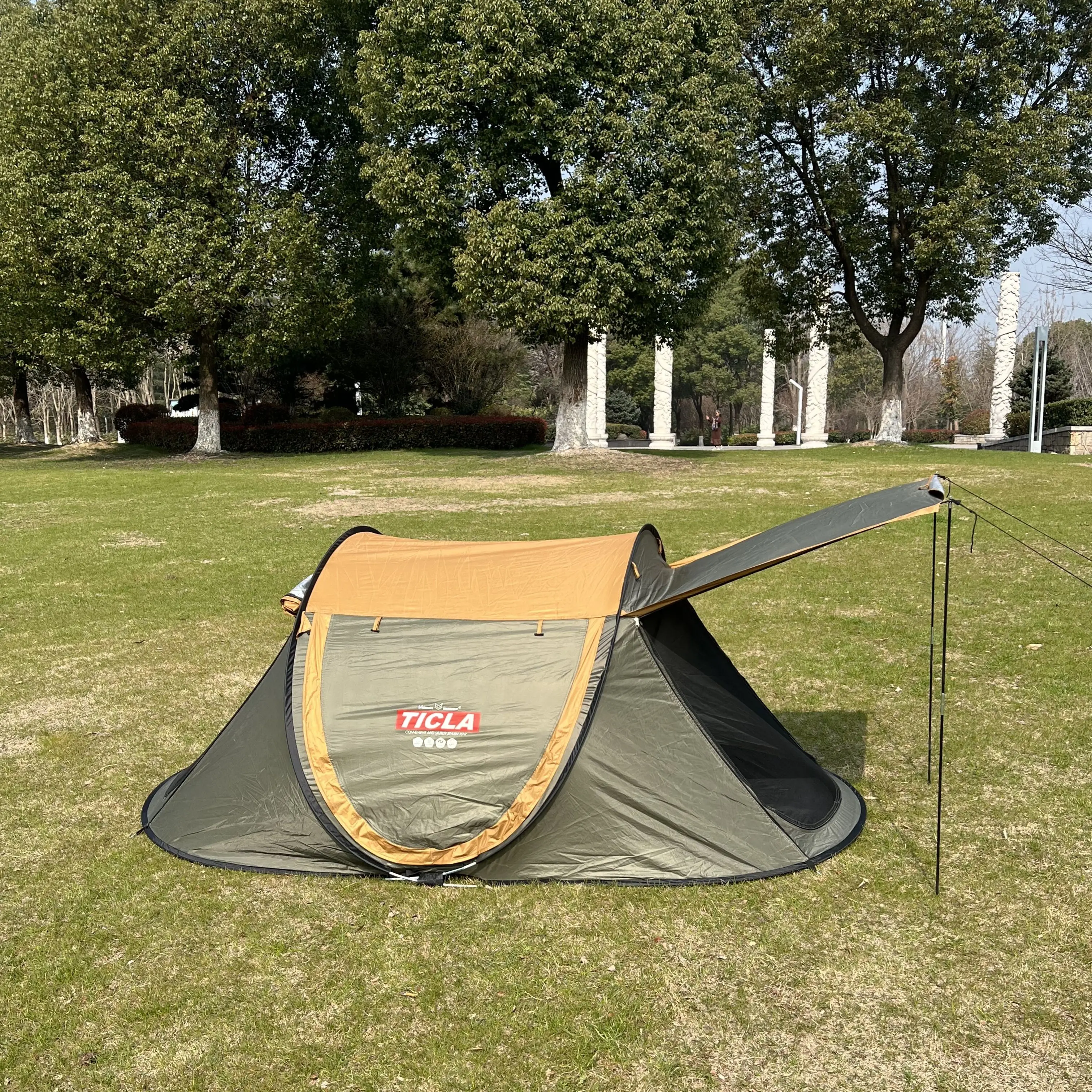 Boat Type Tent Outdoor Equipment Custom Pop-up Fully Automatic Fishing Portable Waterproof Camping Picnic Lightweight