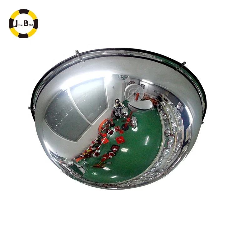 large 2 mm Thickness Acrylic Plastic Security 360  Degree Full Domed Mirror Convex
