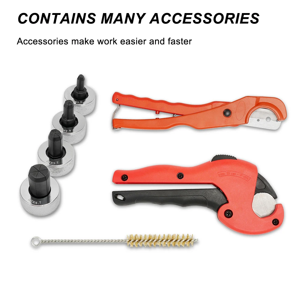 PEX Pipe Expander Tool Set Tube Expanding Machine Dia 32mm