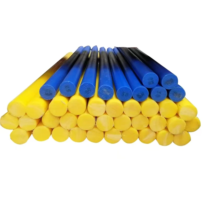 Custom Nylon Sheet Bars Superior quality solid bar extruding uhmwpe plastic rod