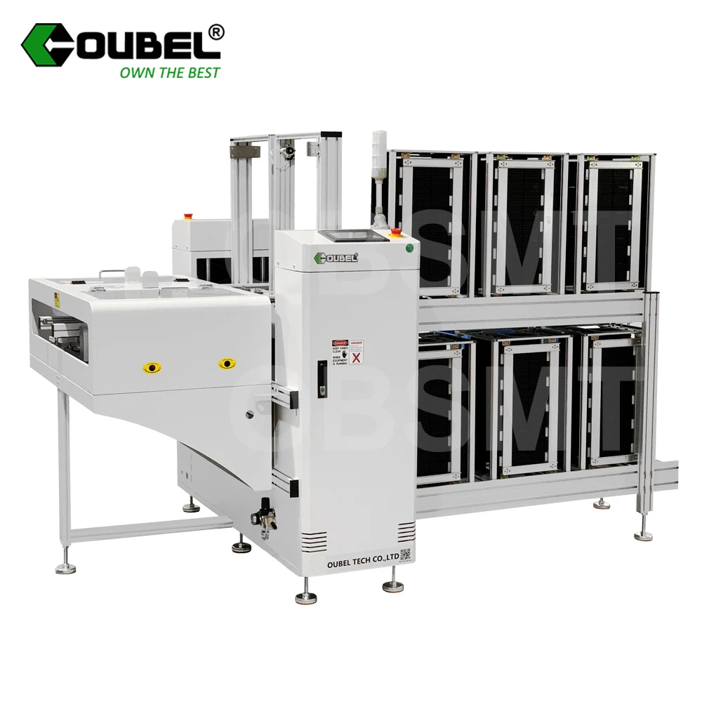 Лидер продаж, автоматический погрузчик печатных плат, погрузчик печатных плат с одним Рельсом и сенсорным экраном