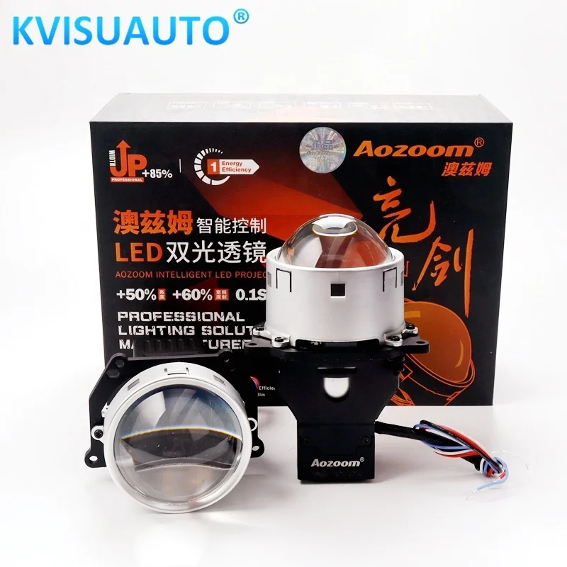 CQL Aozoom Liangjian 3inch 48w 54w A6+ Plus Orion 5500k 6000k Bi led Projector Lens