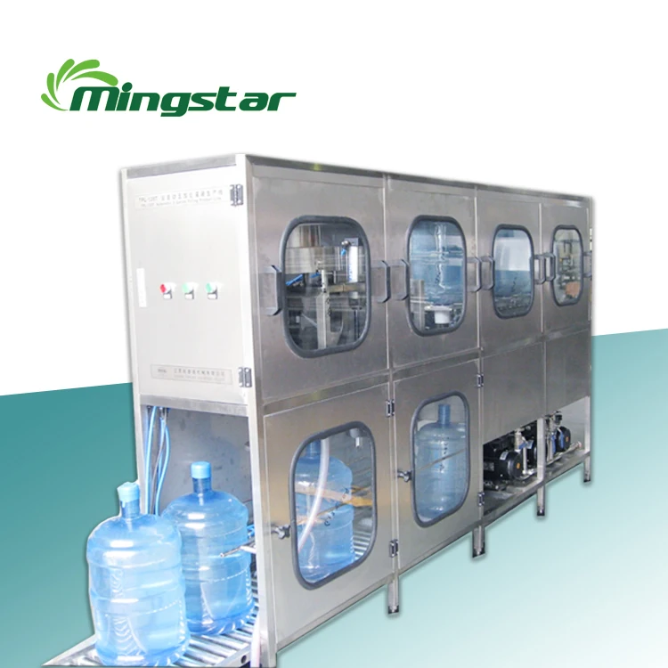 19 liter 20 L water bottles used mineral bottle machines 5 gallon filling machine