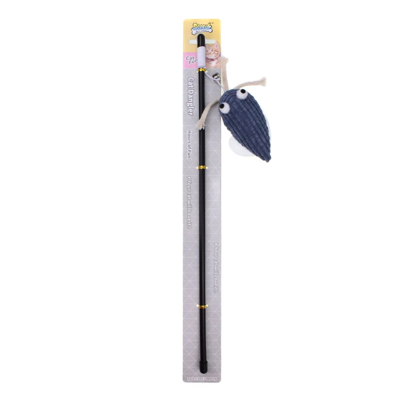 Free Sample Offered Best Seller Interactive Cat Stick Toy OEM