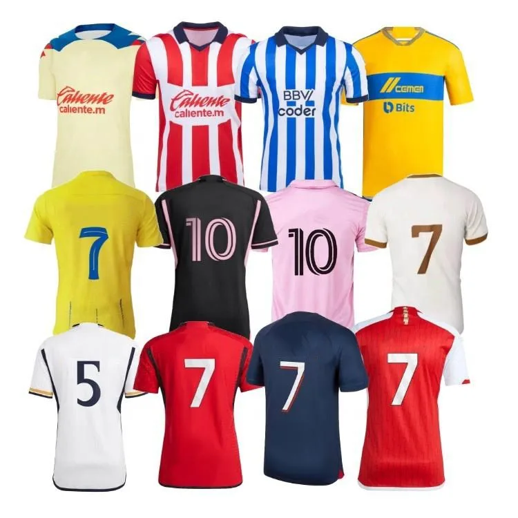 23-24 New season custom logo football club uniform  jersey soccer uniform set football sportswear men