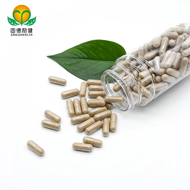 Private Label Herbal Lions Mane Reishi Cordyceps Chaga Complex Mushroom Capsule