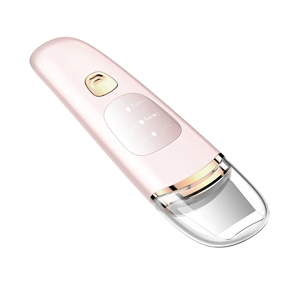  Новинка 2021 ультразвуковой скребок для кожи пилинга лица USB-устройство очистки косметический