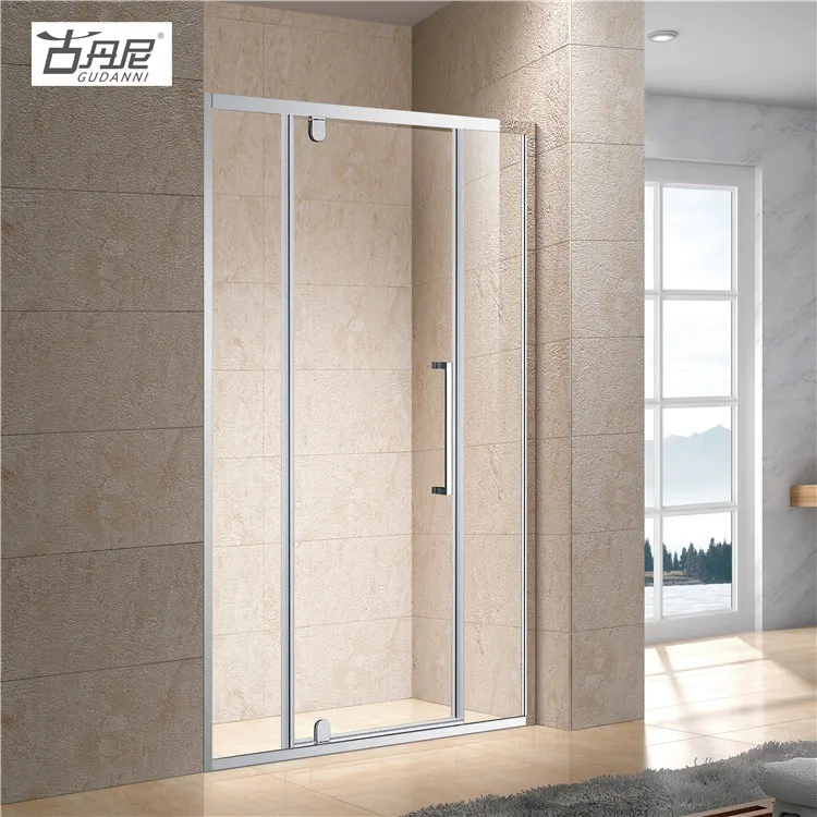 Bathroom shower cabin prefab tempered glass sliding shower room
