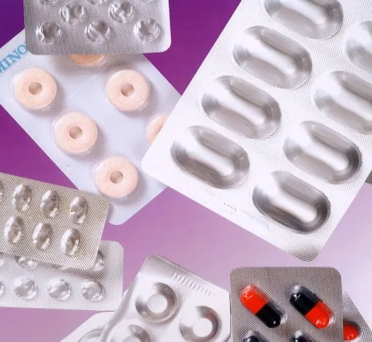8021 пользовательские печатные pharma фольга таблетка Alu