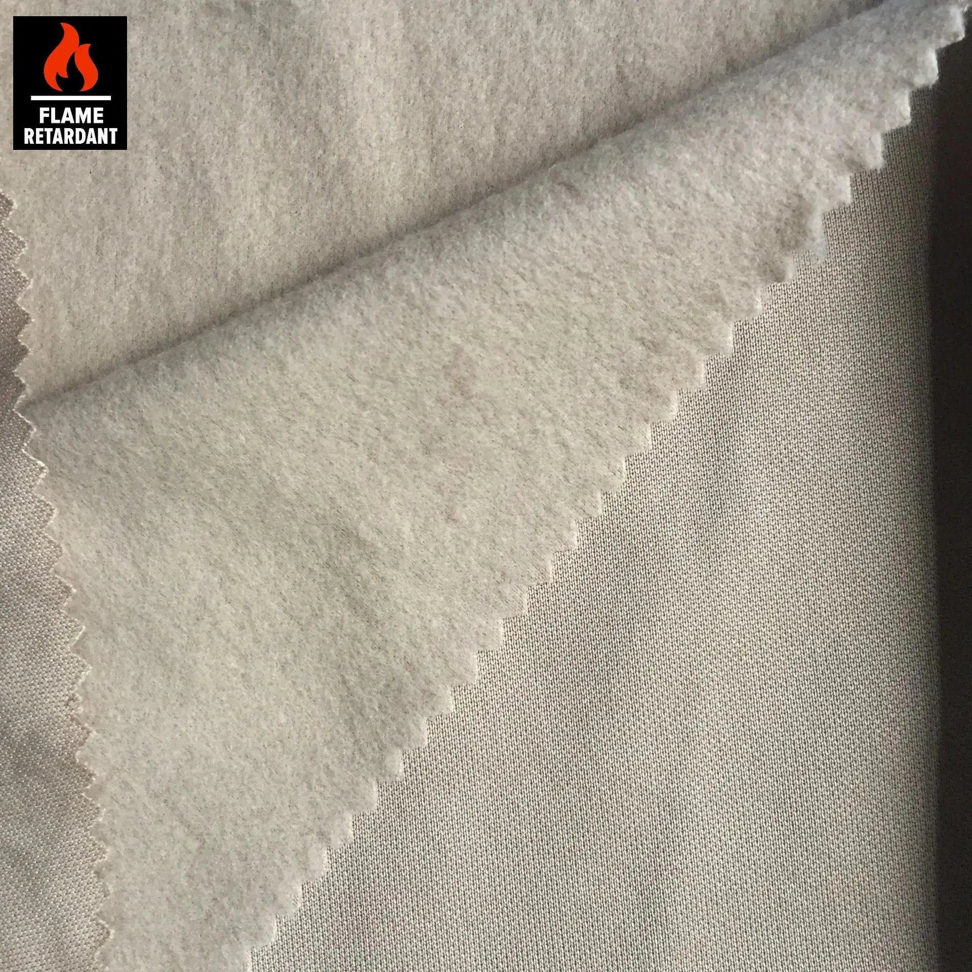 Fr Functional Apparel Anti-static Fleece fabric for Fire Resistant Ready Made Garment