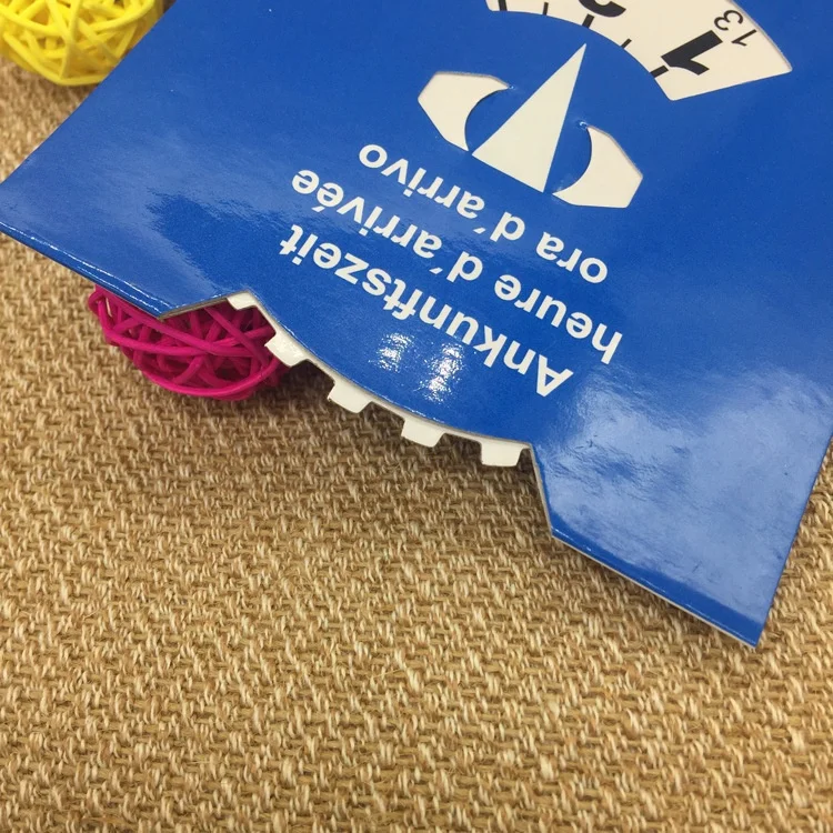 Waterproof Paper Parking Disc, Custom Parking Timer, Digital Parking Clock