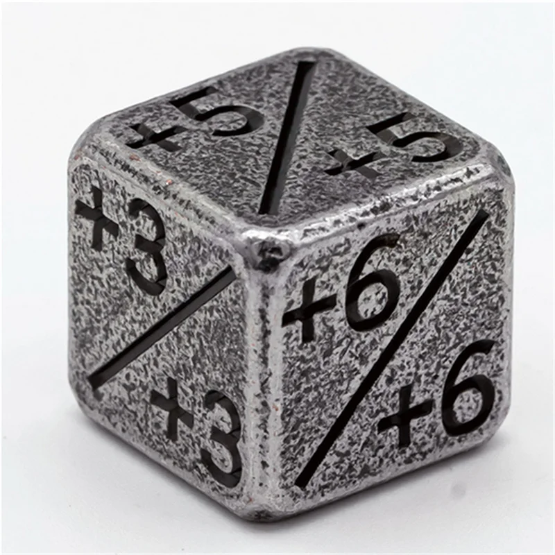 Udixi Custom Dnd Dice D6 16mm Metal Sex RPG Dice Counters d&d dungeons and dragons Board Game